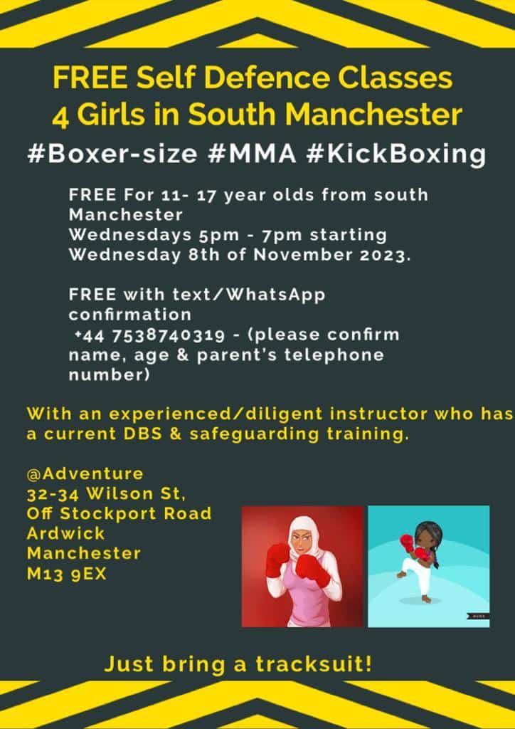FREE Self Defence Classes