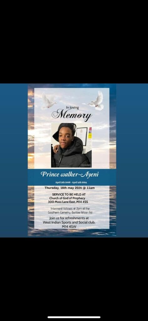 In Loving Memory of Prince Walker - Ayeni