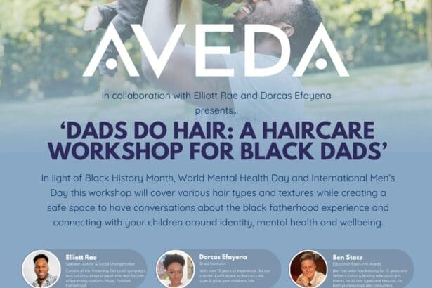 AVEDA-Dads do hair - A haircare workshop for black dads