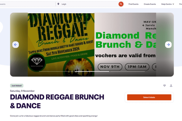Radio Diamonds Reggae Brunch and Dance