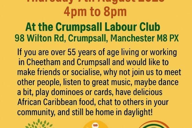 AFRICAN CARIBBEAN SOCIAL EVENT FOR OLDER PEOPLE