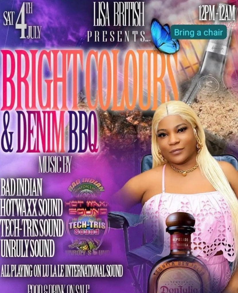 BRIGHT COLOURS & DENIM BBQ